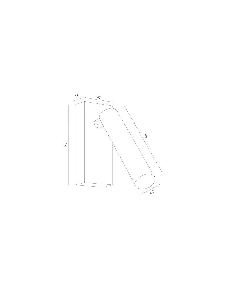 Argon RIO kinkiet 1 pł. 1x4.2 W czerwony 8330 Argon RIO kinkiet 1 pł. 1x4.2 W czerwony 8330