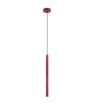 Lampy wiszące rurki - Argon RIO lampa wisząca 1 pł. 1x4.2 W czerwony 8331 - product 3