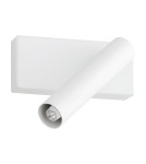 Kinkiety do czytania - Argon ETNA PLUS kinkiet 1 pł. 1x6W (max) biały struktura 8064 - product 3