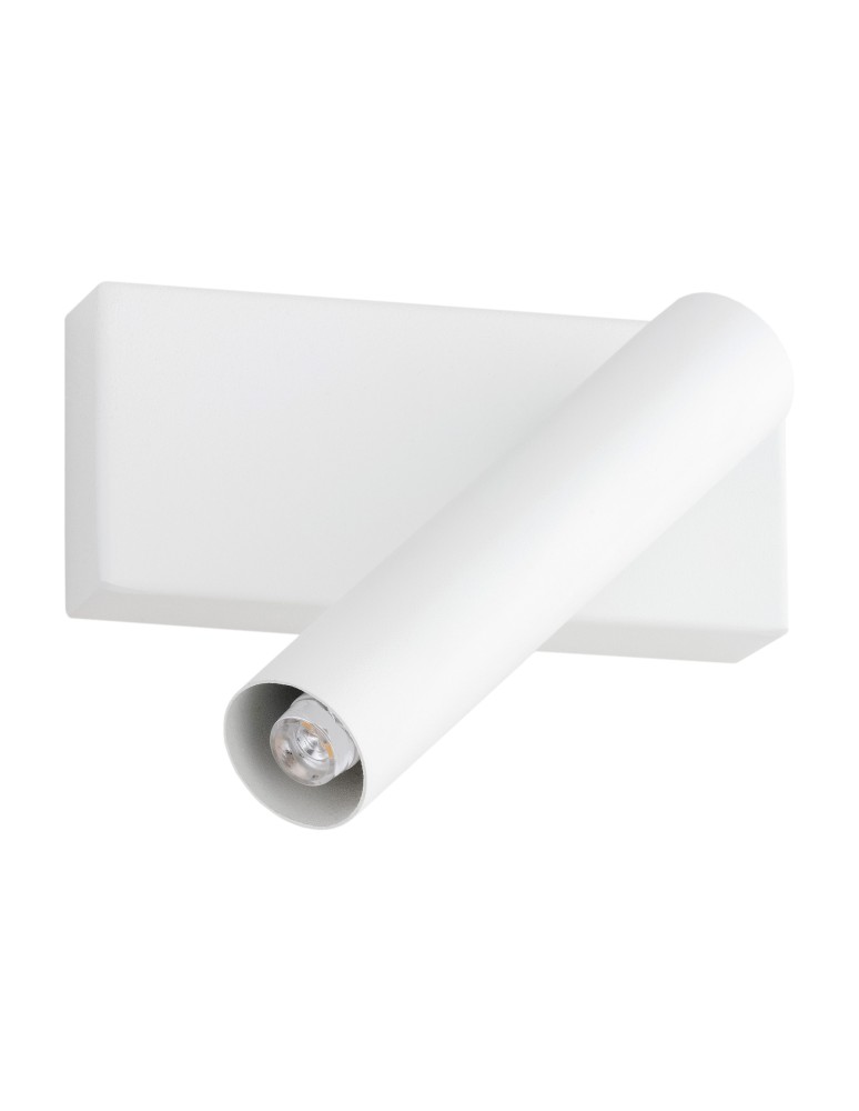 Argon ETNA PLUS kinkiet 1 pł. 1x6W (max) biały struktura 8064