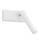 Kinkiety do czytania - Argon ETNA PLUS kinkiet 1 pł. 1x6W (max) biały struktura 8064 - product 4