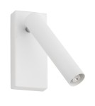 Kinkiety do czytania - Argon ETNA PLUS kinkiet 1 pł. 1x6W (max) biały struktura 8064 - product 6