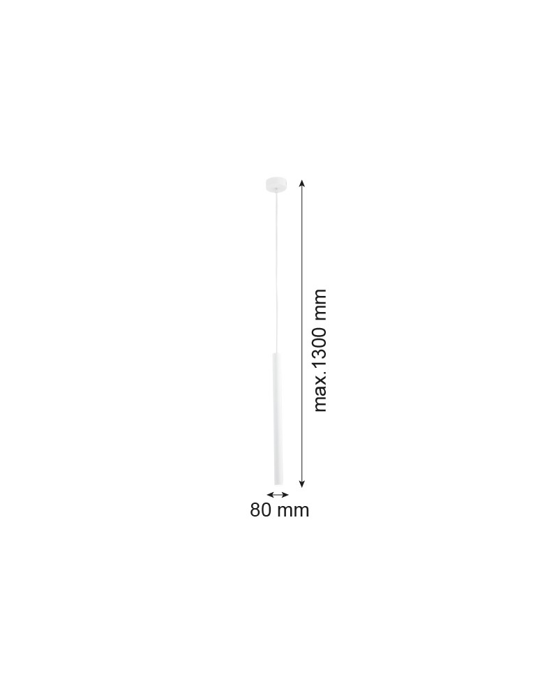 Argon ETNA PLUS lampa wisząca 1 pł. 1x6W (max) biały struktura 8066 Argon ETNA PLUS lampa wisząca 1 pł. 1x6W (max) biały struktura 8066