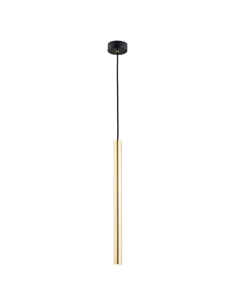 Argon SICILIA PLUS lampa wisząca 1 pł. 1x6W (max) mosiądz czarny struktura 8104