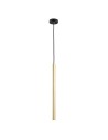 Argon SICILIA PLUS lampa wisząca 1 pł. 1x6W (max) mosiądz czarny struktura 8104