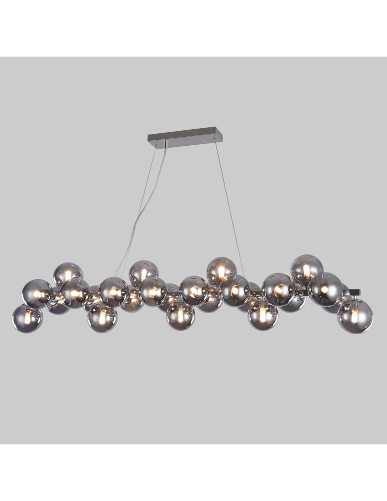 Lampy wiszące - ITALUX Cabella Wisząca Chrom PND-5252-A-25-CH+SMK - product kolory-swiatla.pl 2