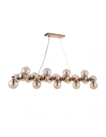ITALUX Cabella Wisząca Złoty PND-5252-A-25-GD-CGN