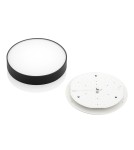 Plafony okrągłe - Argon TIAMO plafon LED 1x22W czarny 8348 - product 8