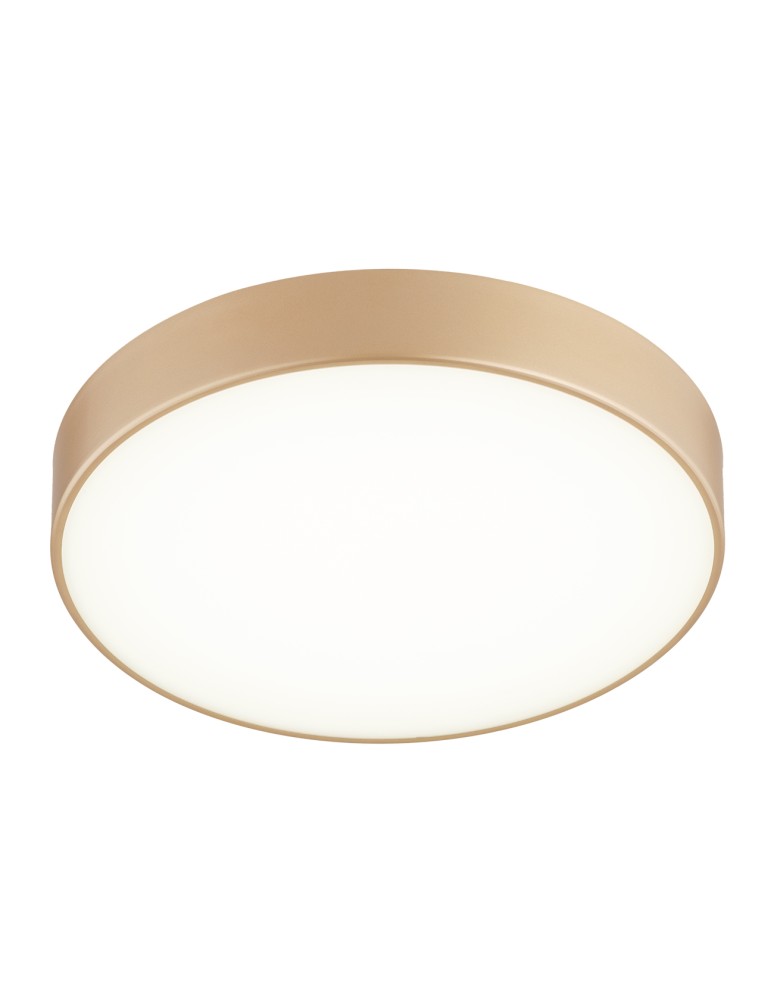 Argon TIAMO plafon LED 1x22W złoty lakierowany soft 8349 Argon TIAMO plafon LED 1x22W złoty lakierowany soft 8349