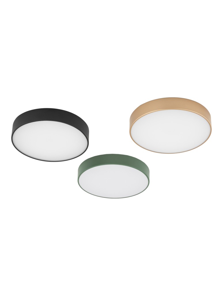Argon TIAMO plafon LED 1x22W złoty lakierowany soft 8349 Argon TIAMO plafon LED 1x22W złoty lakierowany soft 8349