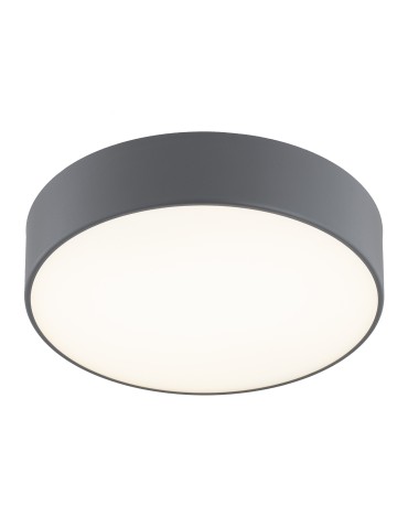 Argon DARLING plafon 3 pł. duży 3x15W (max) ciemno-szary struktura 1187