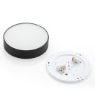 Argon DARLING plafon 2 pł. średni 2x15W (max) czarny struktura 661 Argon DARLING plafon 2 pł. średni 2x15W (max) czarny struktura 661
