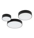 Argon DARLING plafon 2 pł. średni 2x15W (max) czarny struktura 661 Argon DARLING plafon 2 pł. średni 2x15W (max) czarny struktura 661