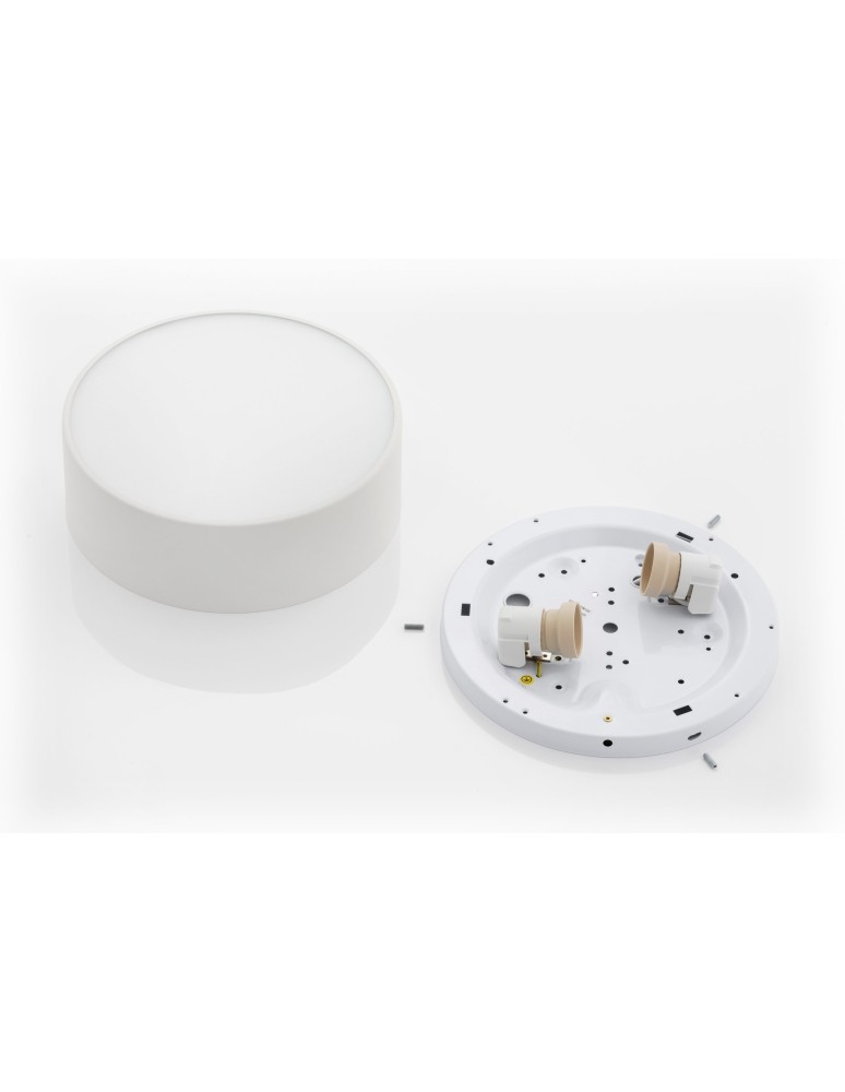 Argon DARLING plafon 2 pł. mały 2x15W (max) biały struktura 3082 Argon DARLING plafon 2 pł. mały 2x15W (max) biały struktura 3082