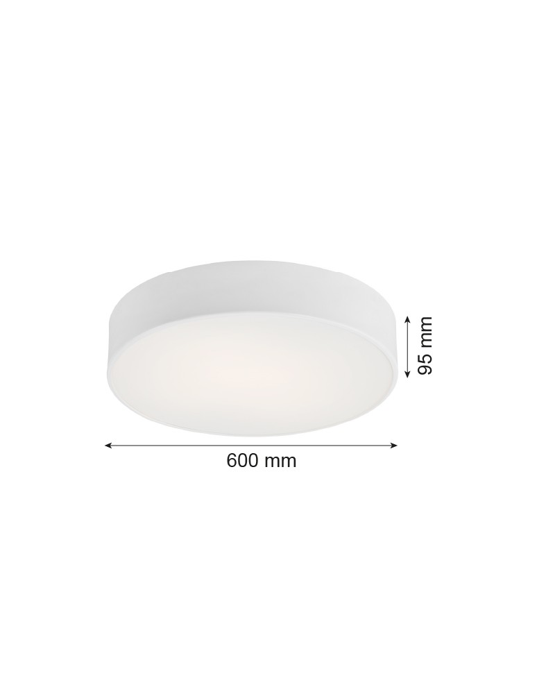 Argon DARLING plafon 5 pł. XL 5x15W (max) biały struktura 2082 Argon DARLING plafon 5 pł. XL 5x15W (max) biały struktura 2082
