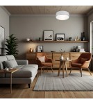 Argon DARLING plafon 2 pł. mały 2x15W (max) chrom 3083 Argon DARLING plafon 2 pł. mały 2x15W (max) chrom 3083