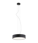 Lampy wiszące - Argon DARLING LED lampa wisząca mała 1 pł. led 1x32W czarny struktura 3350 - product 1