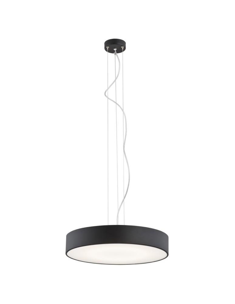 Argon DARLING LED lampa wisząca duża 1 pł. led 1x42W czarny struktura 3352 Argon DARLING LED lampa wisząca duża 1 pł. led 1x42W czarny struktura 3352