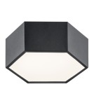 Plafony LED - Argon ARIZONA plafon 1 pł. mały 9W czarny struktura 3824 - product 1