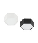 Plafony LED - Argon ARIZONA plafon 1 pł. mały 9W czarny struktura 3824 - product 3