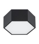 Plafony LED - Argon ARIZONA plafon 1 pł. mały 9W czarny struktura 3824 - product 4