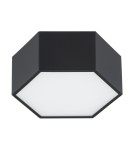Plafony LED - Argon ARIZONA plafon 1 pł. mały 9W czarny struktura 3824 - product 5