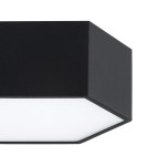 Plafony LED - Argon ARIZONA plafon 1 pł. mały 9W czarny struktura 3824 - product 6