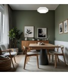 Plafony geometryczne - Argon ARIZONA plafon 1 pł. duży 22.5W biały struktura 3827 - product 4