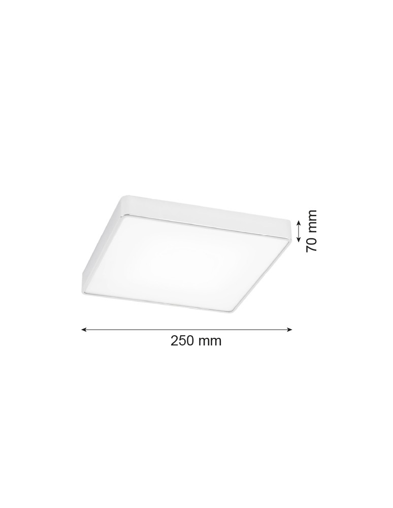 Argon ONTARIO plafon 2 pł. mały 2x15W (max) biały struktura 652 Argon ONTARIO plafon 2 pł. mały 2x15W (max) biały struktura 652