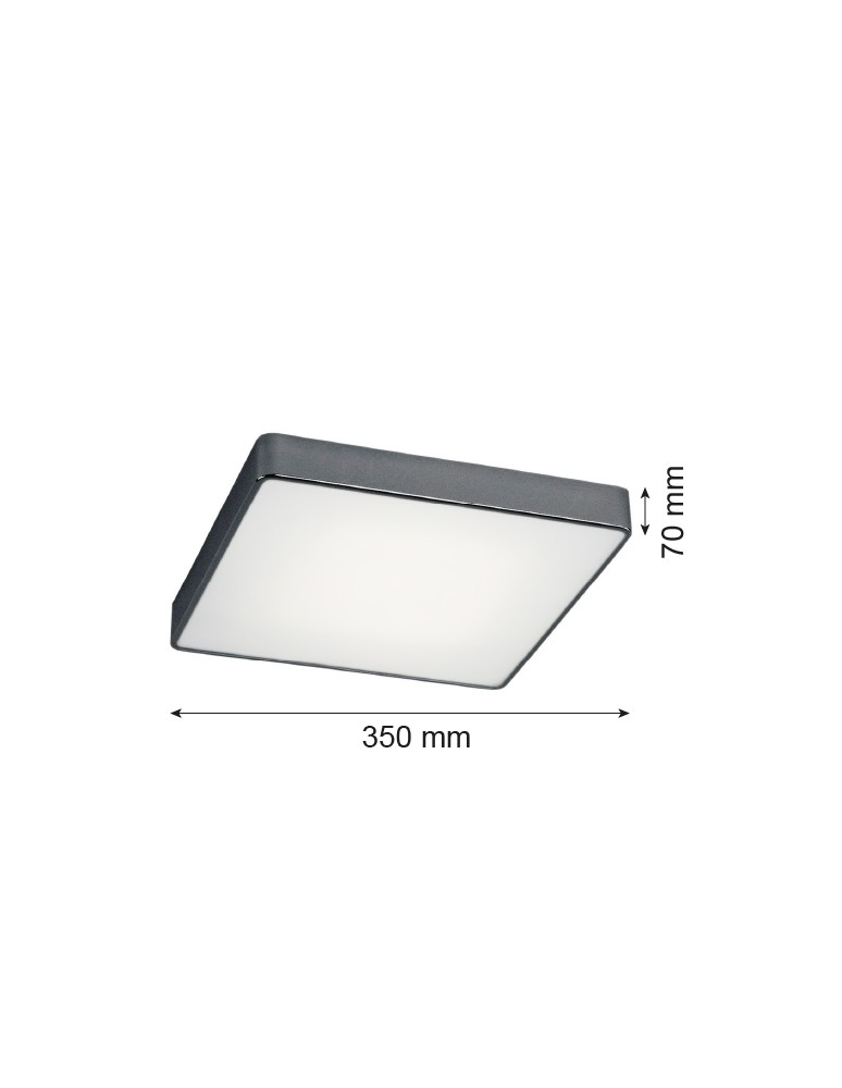 Argon ONTARIO plafon 4 pł. średni 4x15W (max) ciemno-szary struktura 1578 Argon ONTARIO plafon 4 pł. średni 4x15W (max) ciemno-szary struktura 1578