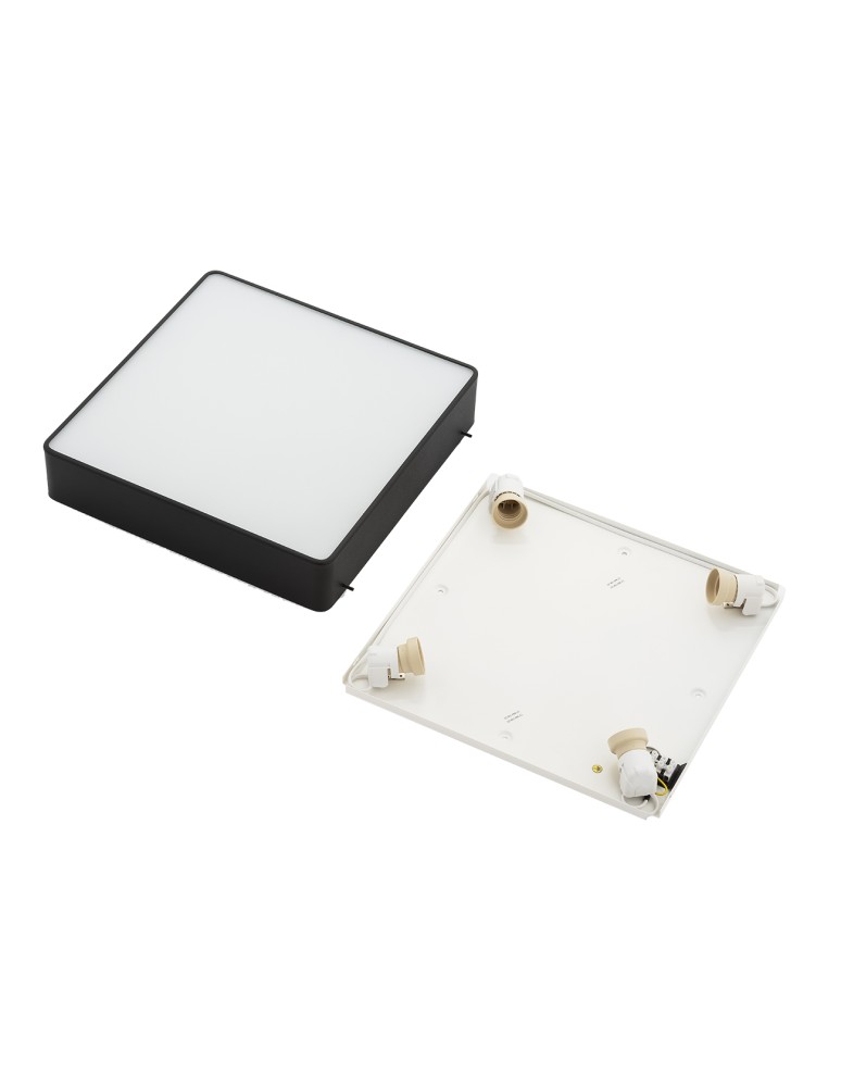 Argon ONTARIO plafon 4 pł. średni 4x15W (max) czarny struktura 1580 Argon ONTARIO plafon 4 pł. średni 4x15W (max) czarny struktura 1580