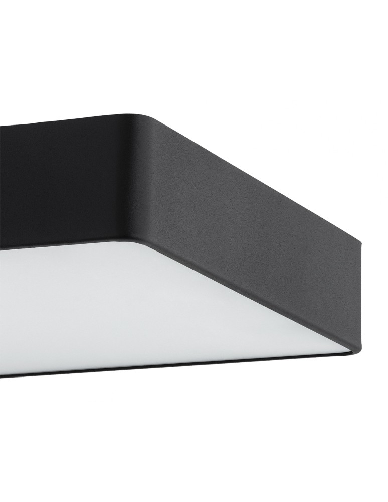 Argon ONTARIO plafon 4 pł. duży 4x15W (max) czarny struktura 1577 Argon ONTARIO plafon 4 pł. duży 4x15W (max) czarny struktura 1577