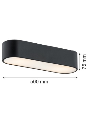 Argon TONI plafon 3 pł. 3x15W (max) mleczny czarny struktura 6000 - produkt 2