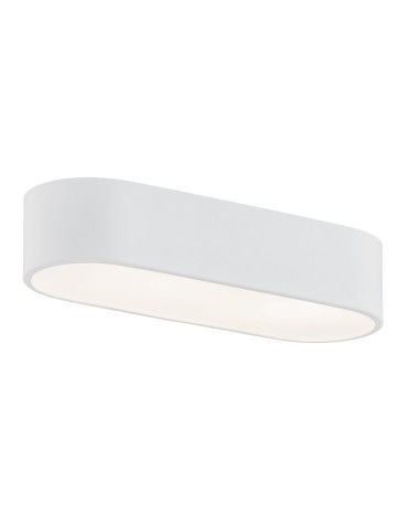 Argon TONI plafon 3 pł. 3x15W (max) mleczny biały struktura 6002