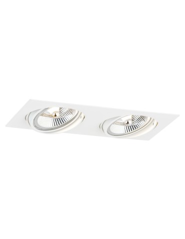 Argon OLIMP PLUS oprawa stropowa 2 pł. 2x12W (max) biały struktura 1046 BZ