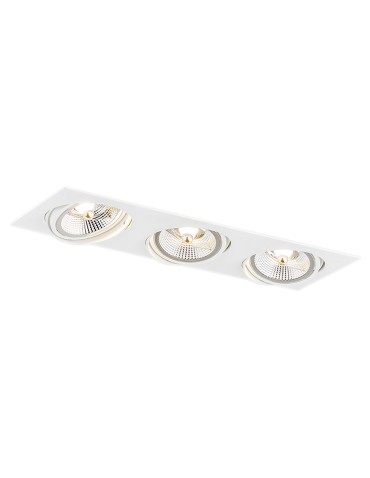 Argon OLIMP PLUS oprawa stropowa 3 pł. 3x12W (max) biały struktura 6115 BZ