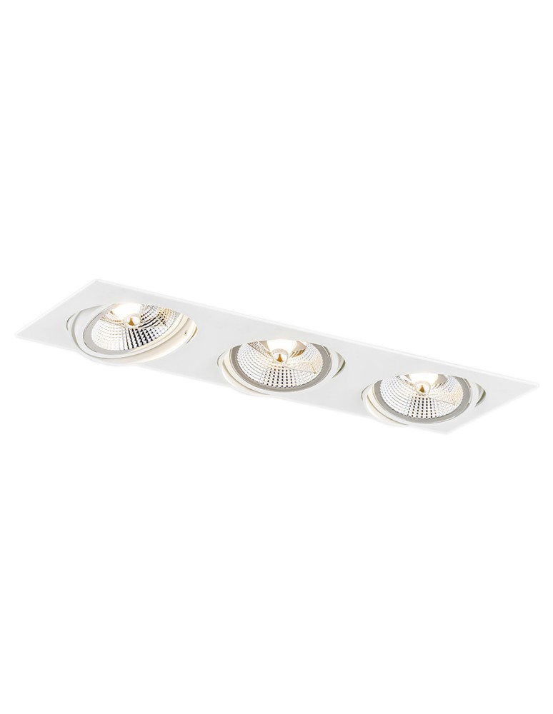 Argon OLIMP PLUS oprawa stropowa 3 pł. 3x12W (max) biały struktura 6115 BZ