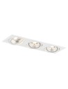 Argon OLIMP PLUS oprawa stropowa 3 pł. 3x12W (max) biały struktura 6115 BZ