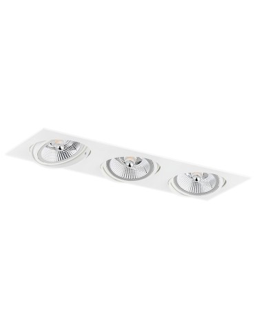Argon OLIMP PLUS oprawa stropowa 3 pł. 3x12W (max) biały struktura 6115 BZ - produkt 2