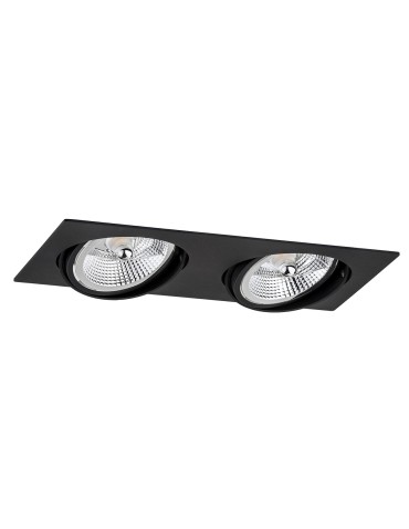 Argon OLIMP PLUS oprawa stropowa 2 pł. 2x12W (max) czarny struktura 1047 BZ - produkt 2