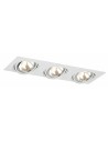 Argon OLIMP oprawa stropowa 3 pł. 3x6W LED (max) biały struktura 1327