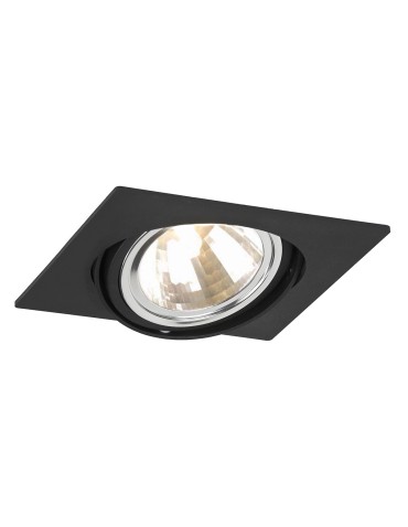 Argon OLIMP oprawa stropowa 1 pł 1x6W LED (max) czarny struktura 3656
