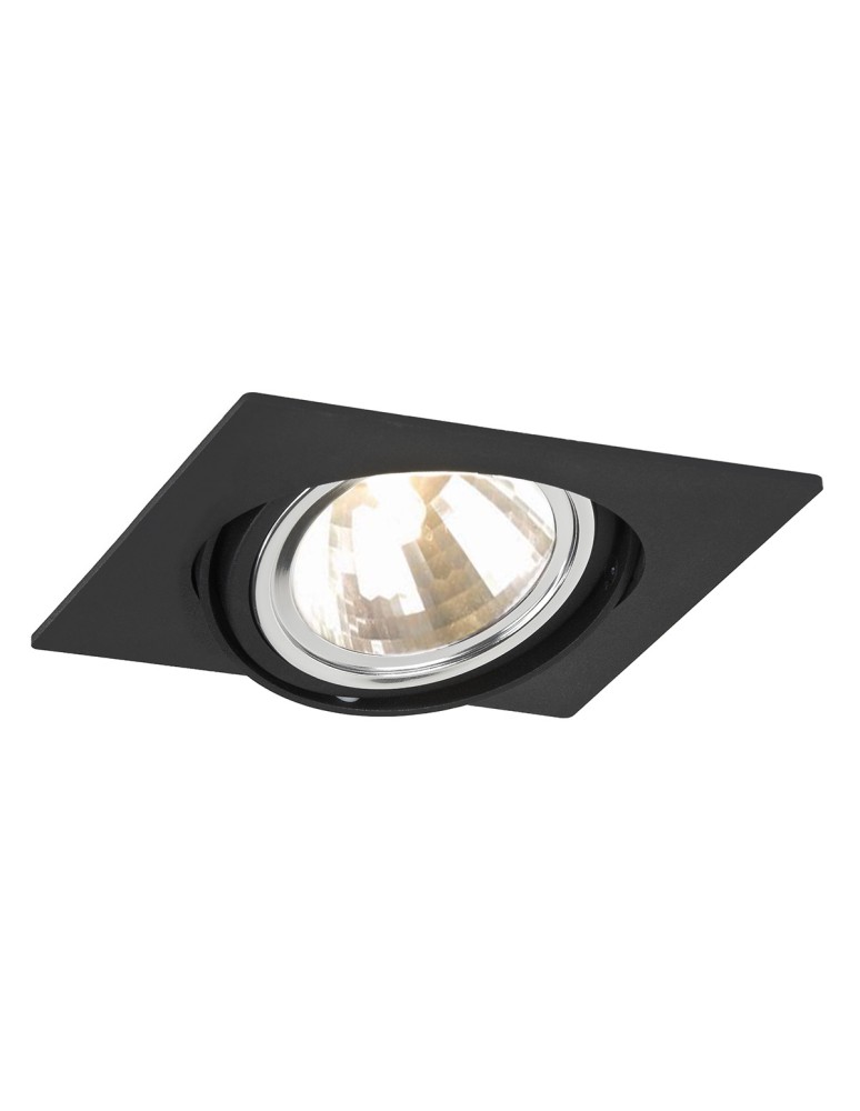 Argon OLIMP oprawa stropowa 1 pł 1x6W LED (max) czarny struktura 3656