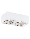Argon RODOS PLUS plafon 2 pł. 2x12W (max) biały struktura 1048 BZ