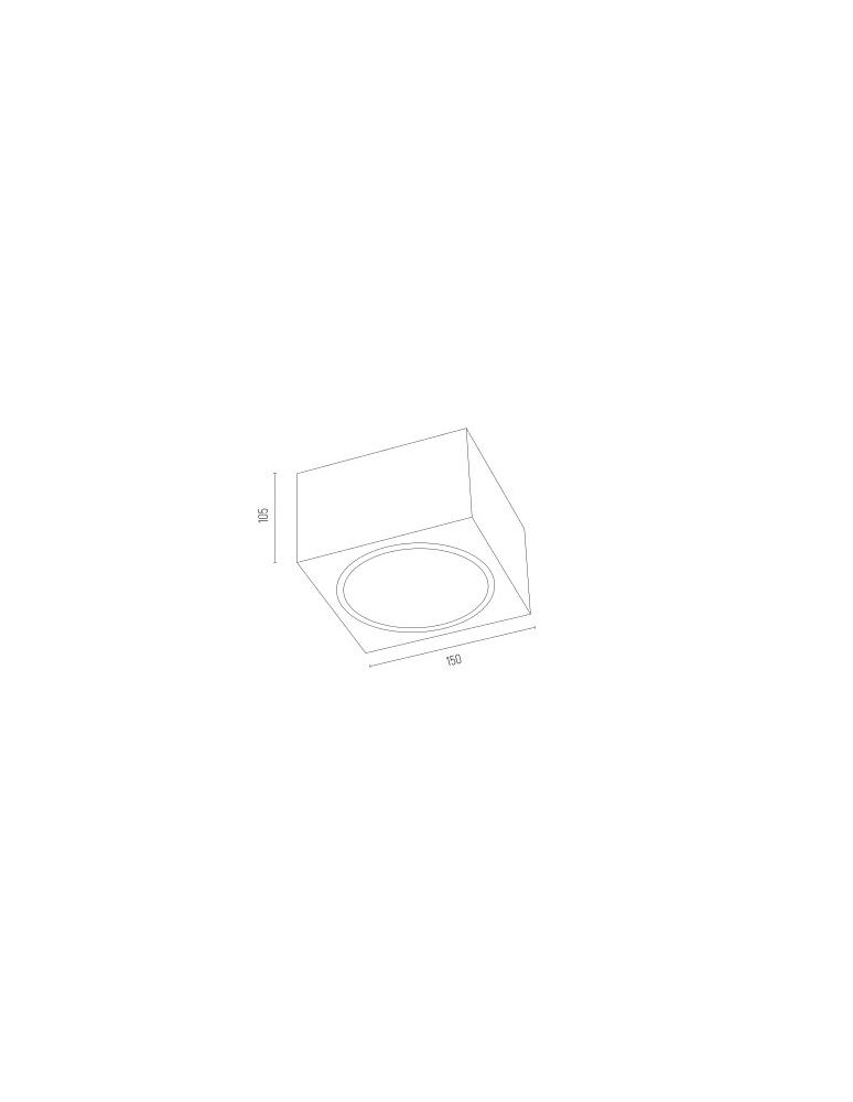 Argon RODOS plafon 1 pł. 1x6W LED (max) biały struktura 263 Argon RODOS plafon 1 pł. 1x6W LED (max) biały struktura 263