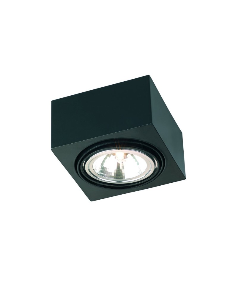 Argon RODOS plafon 1 pł. 1x6W LED (max) czarny struktura 346