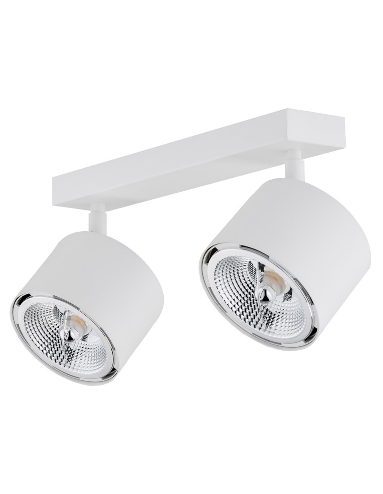 Argon CLEVLAND plafon 2 pł. 2x12W (max) biały struktura 1031 BZ Argon CLEVLAND plafon 2 pł. 2x12W (max) biały struktura 1031 BZ