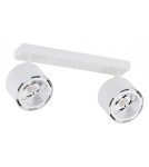 Argon CLEVLAND plafon 2 pł. 2x12W (max) biały struktura 1031 BZ Argon CLEVLAND plafon 2 pł. 2x12W (max) biały struktura 1031 BZ