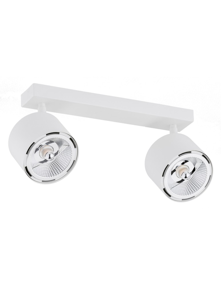 Argon CLEVLAND plafon 2 pł. 2x12W (max) biały struktura 1031 BZ Argon CLEVLAND plafon 2 pł. 2x12W (max) biały struktura 1031 BZ