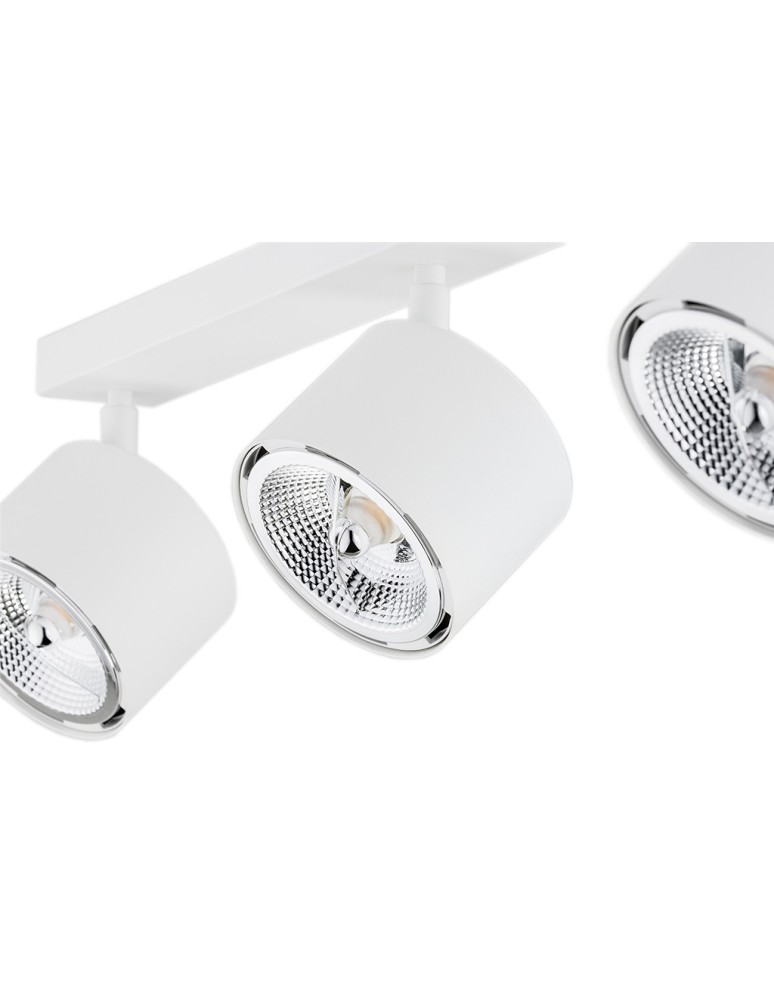 Argon CLEVLAND plafon 3 pł. 3x12W (max) biały struktura 6100 BZ Argon CLEVLAND plafon 3 pł. 3x12W (max) biały struktura 6100 BZ